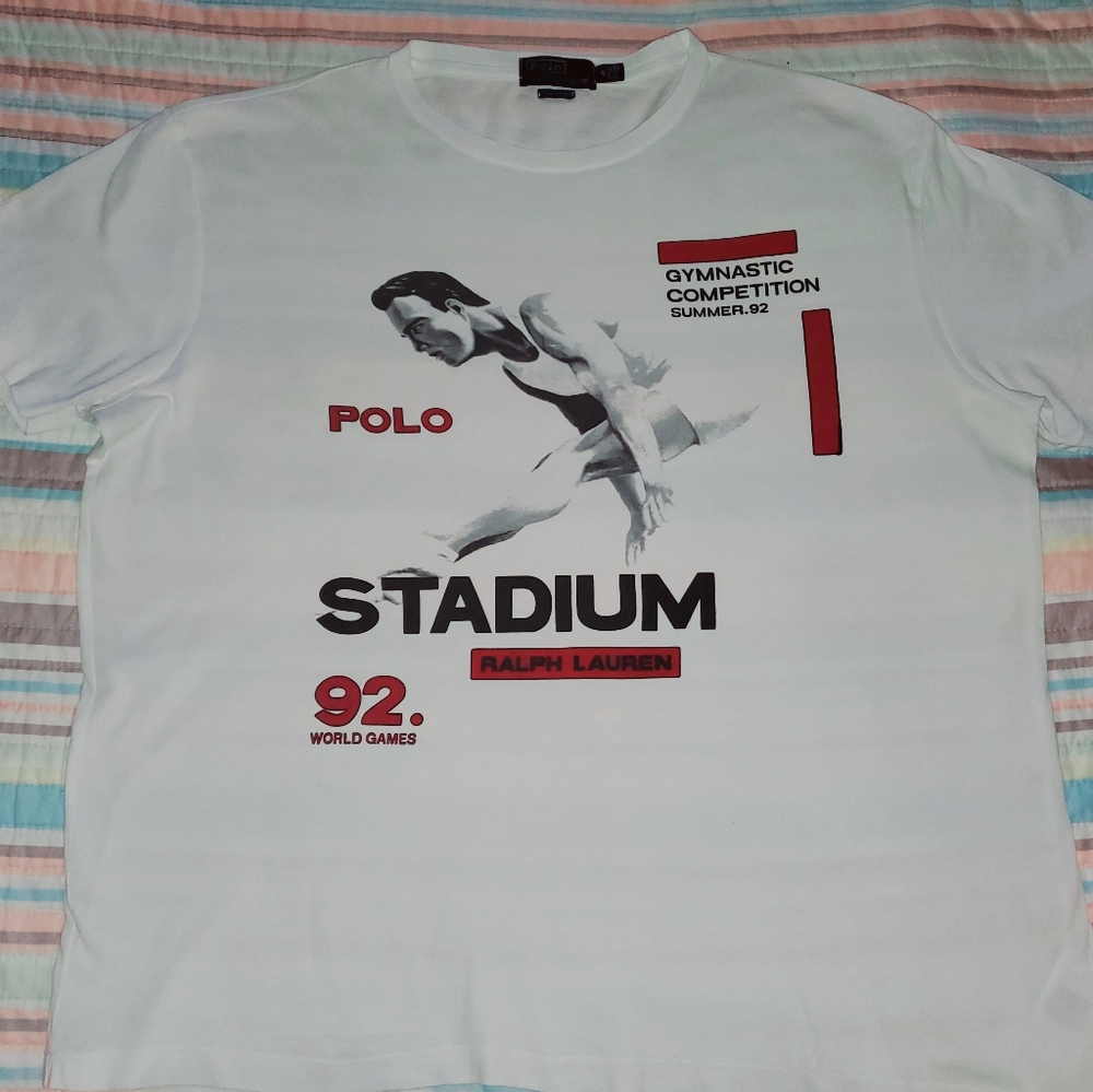polo ralph lauren stadium 1992 T shirt xl